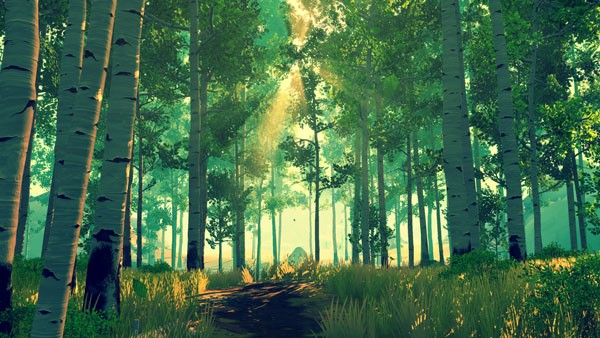 Firewatch forest scene 1