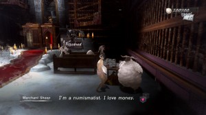 Vincent talks to sheep in dream sequence in catherine