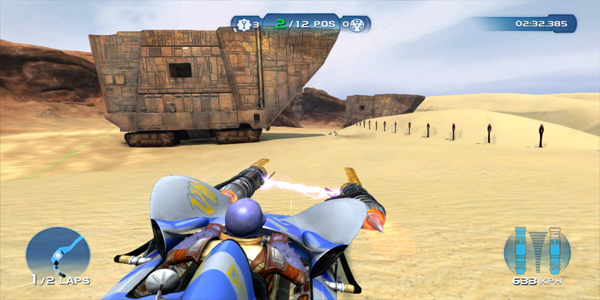 kinect-star-wars gameplay pod racing